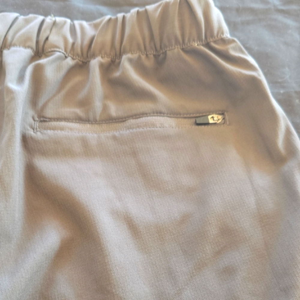 Iceberg Tan Casual Shorts with Elastic Waistband
